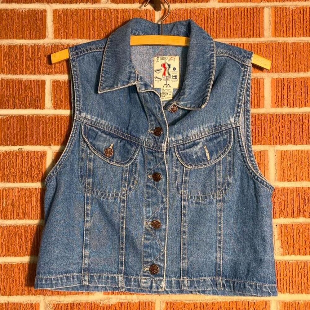 Vintage Studio 25 denim vest